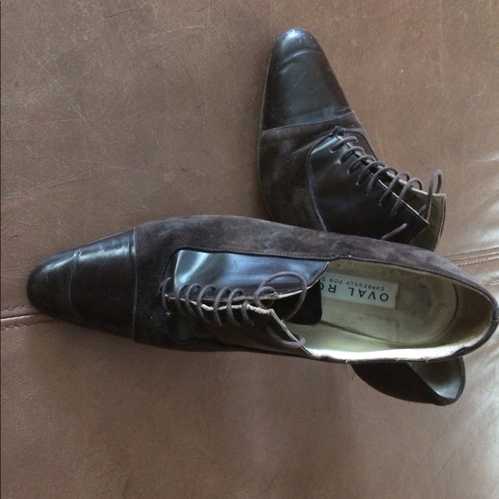 Dayton’s Oval room suede shoes